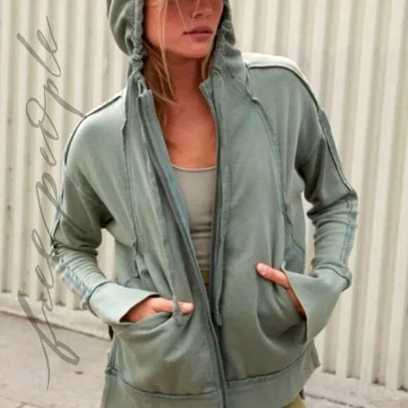 FP MOVEMENT Only One Zip Hoodie Sweatshirt Jacket - Picture 3 of 11